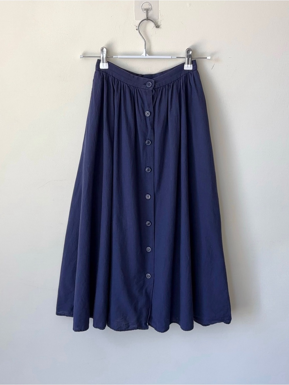 Vintage Ralph Lauren Blue Label Rayon Cotton Lightweight Skirt Size 4 USA Union